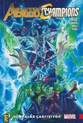 Avengers - Champions: Dünyalar Çarpışıyor – Mark Waid – Gerekli Şeyler Yayıncılık kitap kapağı