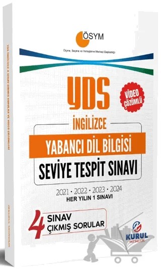 YDS İngilizce 4 Sınav Çıkmış Sorular – Kollektif – Kurul Yayıncılık kitap kapağı