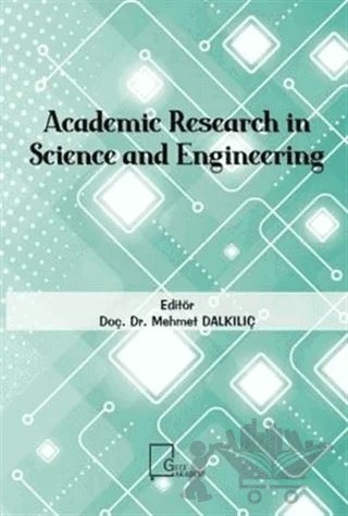 Academic Research in Science and Engineering – Kolektif – Gece Akademi kitap kapağı
