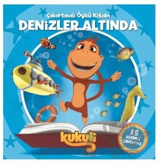 Kukuli Denizler Altında Çıkartmalı Öykü Kitabı – Kolektif – Doğan Egmont Yayıncılık kitap kapağı