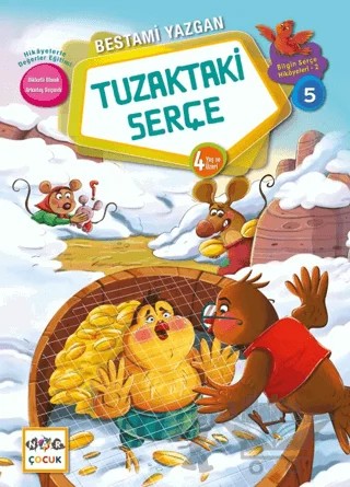 Tuzaktaki Serçe – Bestami Yazgan – Nar Çocuk kitap kapağı