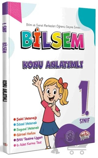 1. Sınıf Bilsem Konu Anlatımlı – Kolektif – Editör Yayınevi kitap kapağı