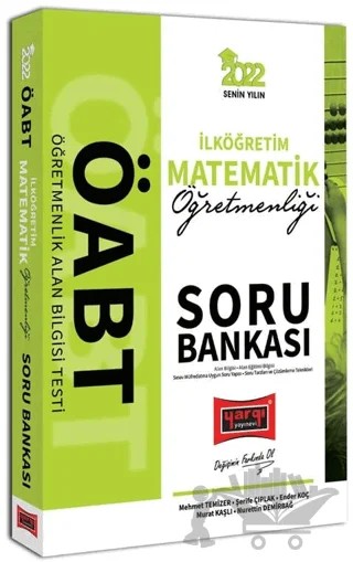 2022 ÖABT İlköğretim Matematik Öğretmenliği Soru Bankası – Kolektif – Yargı Yayınevi kitap kapağı