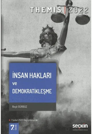 THEMIS - İnsan Hakları ve Demokratikleşme – Reşit Gürbüz – Seçkin Yayıncılık kitap kapağı