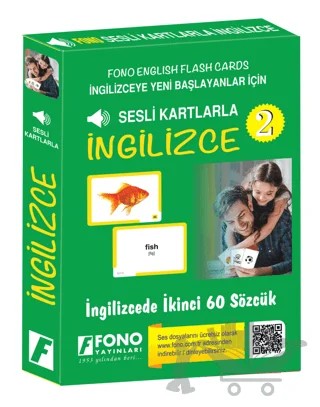 Sesli Kartlarla İngilizce 2 – Kolektif – Fono Yayınları kitap kapağı