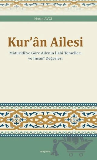 Kur’an Ailesi – Metin Avcı – Araştırma Yayınları kitap kapağı