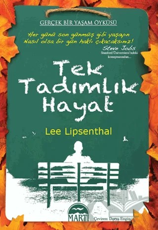 Tek Tadımlık Hayat – Lee Lipsenthal – Martı Yayınları kitap kapağı