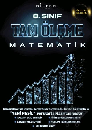 8. Sınıf Matematik Tam Ölçme Soru Bankası – Kolektif – Bilfen Yayıncılık kitap kapağı