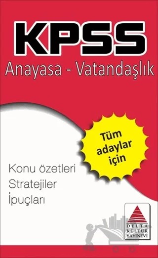 KPSS Anayasa Vatandaşlık Strateji Kartları – İbrahim Kaygısız – Delta Kültür Yayınevi kitap kapağı