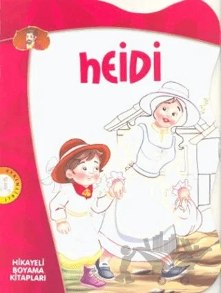 Heidi – Johanna Spyri – Çocuk Gezegeni kitap kapağı