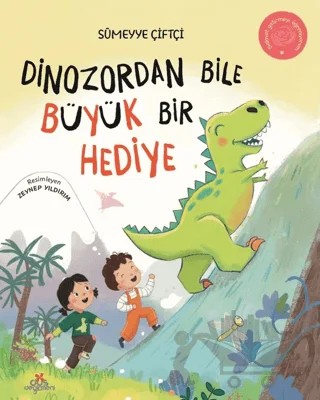 Dinozordan Bile Büyük Bir Hediye – Sümeyye Çiftçi – Düş Değirmeni kitap kapağı