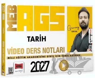 2027 MEB AGS Öğretmen Adayları için Tarih Video Ders Notları