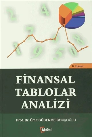 Finansal Tablolar Analizi – Ümit Gücenme Gençoğlu – Alfa Aktüel Yayınları kitap kapağı