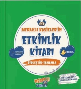 Meraklı Kaşifler’in Etkinlik Kitabı Birleştir - Tamamla – Kolektif – Meraklı Kaşifler Yayınevi kitap kapağı
