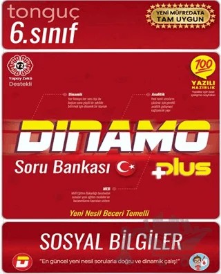 6. Sınıf Dinamo Sosyal Bilgiler Soru Bankası – Kolektif – Tonguç Akademi kitap kapağı
