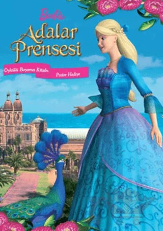 Barbie Adalar Prensesi - Öykülü Boyama Kitabı – Kolektif – Doğan Egmont Yayıncılık kitap kapağı