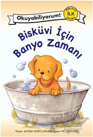 Bisküvi İçin Banyo Zamanı - 8.Kitap – Alyssa Satin Capucilli – Pegasus Çocuk Yayınları kitap kapağı
