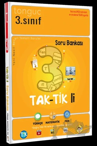 3. Sınıf Şampiyon Paketi Taktikli Soru Bankası – Kolektif – Tonguç Akademi kitap kapağı