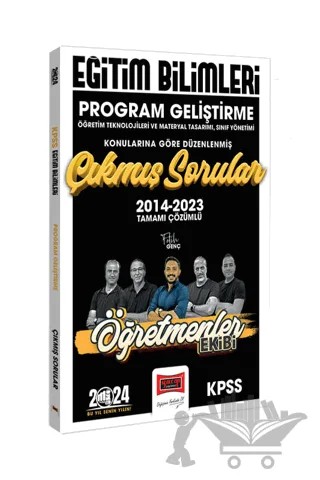 2024 KPSS Eğitim Bilimleri Öğretmenler Ekibi Program Geliştirme Konularına Göre Düzenlenmiş Çıkmış Sorular – Fatih Genç – Yargı Yayınevi kitap kapağı