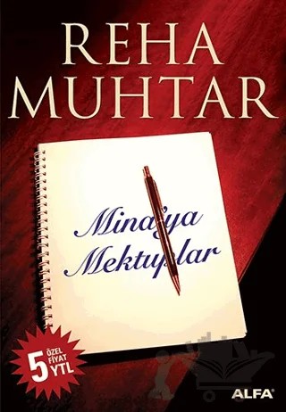 Mina’ya Mektuplar – Reha Muhtar – Alfa Yayınları kitap kapağı