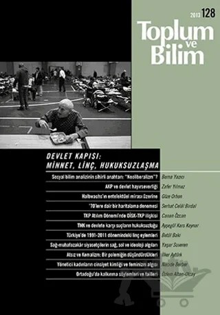 Toplum ve Bilim Sayı: 128 – Birikim Yayınları kitap kapağı