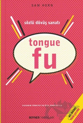 Tongue Fu - Sözlü Dövüş Sanatı – Sam Horn – Boyner Yayınları kitap kapağı