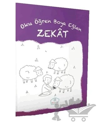 Zekat - Oku Öğren Boya Eğlen – Cüneyt Dal – Fidan Yayınları kitap kapağı
