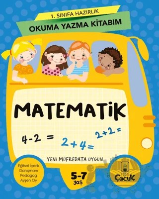 1. Sınıfa Hazırlık Okuma Yazma Kitabım Matematik – Kolektif – Floki Çocuk kitap kapağı