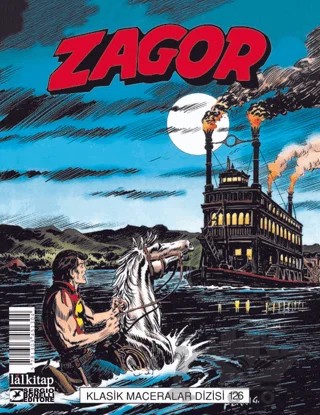 Zagor Klasik Maceralar Cilt 126 – Luigi Mignacco, Mauro Boselli – Lal Kitap kitap kapağı