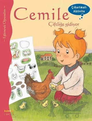 Cemile Çiftliğe Gidiyor – Aline de Petingy – Kaknüs Yayınları kitap kapağı