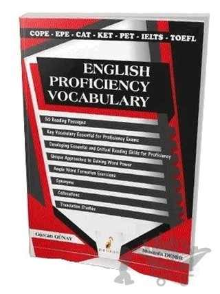 English Proficiency Vocabulary – Gürcan Günay, Mustafa Demir – Pelikan Tıp Teknik Yayıncılık kitap kapağı
