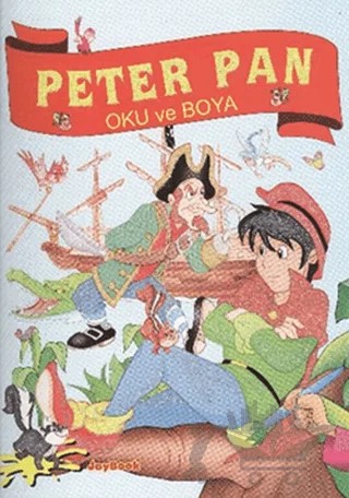 Peter Pan - Oku ve Boya – Kolektif – Parıltı Yayınları kitap kapağı
