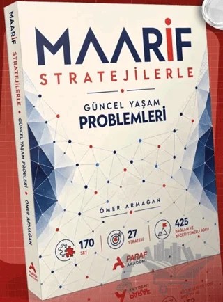 Maarif Güncel Yaşam Problemleri Soru Bankası – Ömer Armağan – Paraf Akademi kitap kapağı