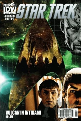 Star Trek Sayı: 7 - Kapak A – Presstij Kitap kitap kapağı