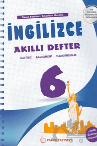 Palme 6. Sınıf İngilizce Akıllı Defter – Kolektif – Palme Yayınları kitap kapağı