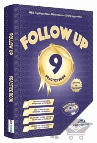 9. Sınıf Follow Up Practice Book – Kolektif – İrem Yayıncılık kitap kapağı
