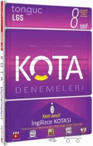 8. Sınıf KOTA Konu Taramaları İngilizce Kotası – Kolektif – Tonguç Akademi kitap kapağı