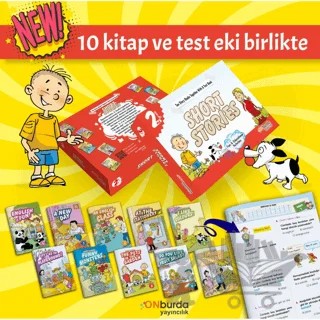 2. Sınıf Short Stories 10'lu Hikaye – Kolektif – ONburda Yayınları kitap kapağı