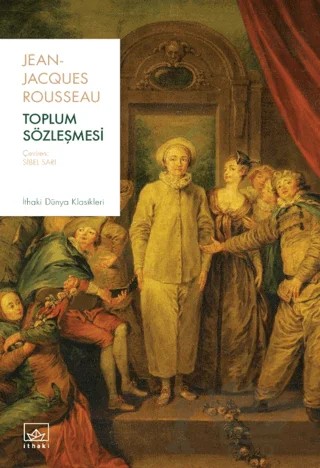 Toplum Sözleşmesi – Jean-Jacques Rousseau – İthaki Yayınları kitap kapağı