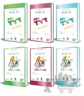 Üç Dört Beş TYT - AYT Fizik Kimya Biyoloji Deneme Seti – Kolektif – Üç Dört Beş Yayınları kitap kapağı