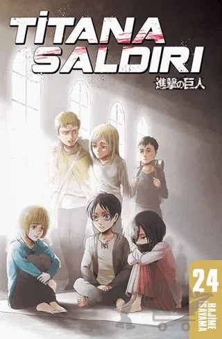Titana Saldırı 24. Cilt – Hajime İsayama – Gerekli Şeyler Yayıncılık kitap kapağı