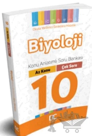 10. Sınıf Biyoloji Konu Anlatımlı Soru Bankası Az Konu Çok Soru – Kolektif – Doğru Cevap Yayınları kitap kapağı