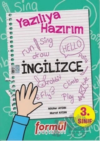 3. Sınıf Yazılıya Hazırım İngilizce – Murat Aydın, Nilüfer Aydın – Formül Yayınları kitap kapağı