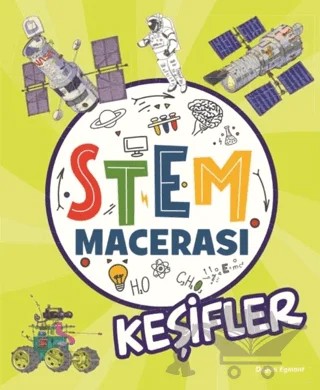 STEM Macerası - Keşifler – Kolektif – Doğan Egmont Yayıncılık kitap kapağı
