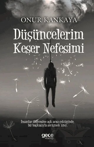 Düşüncelerim Keser Nefesimi – Onur Kankaya – Gece Kitaplığı kitap kapağı