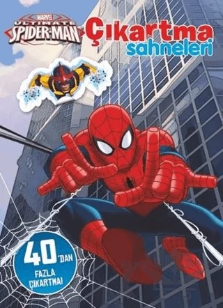 Marvel Ultimate Spider-Man Çıkartma Sahneleri – Kolektif – Beta Kids kitap kapağı