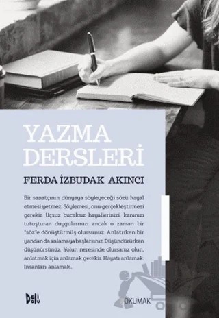 Yazma Dersleri – Ferda İzbudak Akıncı – Delidolu kitap kapağı