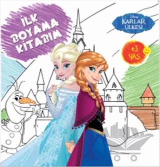 Disney İlk Boyama Kitabım - Karlar Ülkesi – Kolektif – Doğan Egmont Yayıncılık kitap kapağı