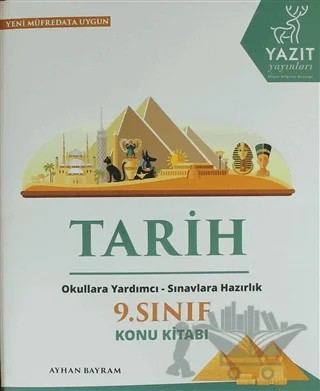 9. Sınıf Tarih Konu Kitabı – Ayhan Bayram – Yazıt Yayıncılık kitap kapağı