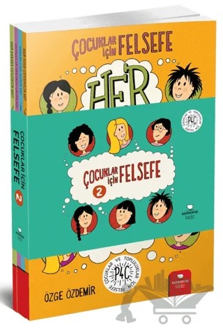 Çocuklar için Felsefe Seti - 2 – Özge Özdemir – Redhouse Kidz Yayınları kitap kapağı
